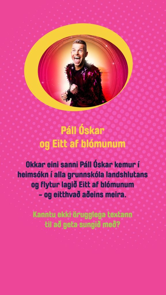 Páll Óskar og Eitt af blómunum