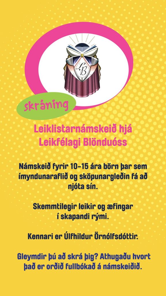 Leiklistarnámskeið Leikfélags Blönduóss