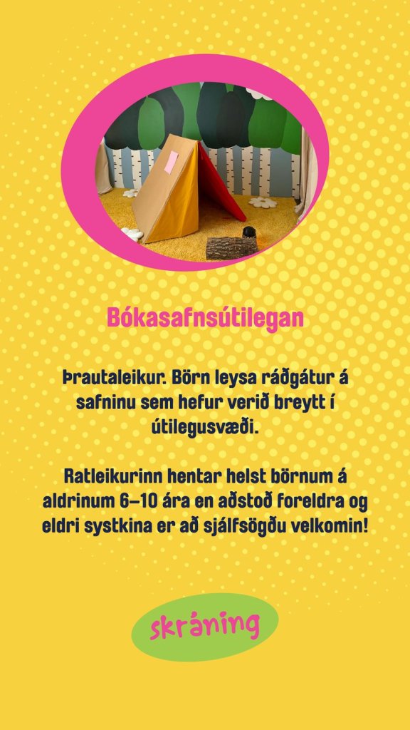 Bókasafnsútilegan