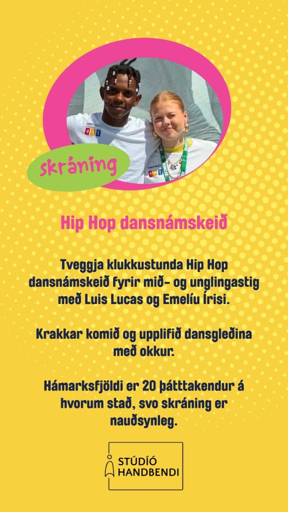 Hip Hop dansnámskeið